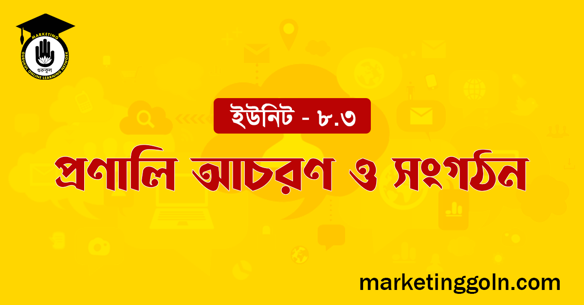 প্রণালি আচরণ ও সংগঠন