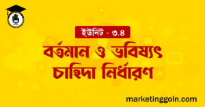 বর্তমান ও ভবিষ্যৎ চাহিদা নির্ধারণ