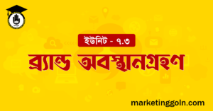 ব্র্যান্ড অবস্থানগ্ৰহণ
