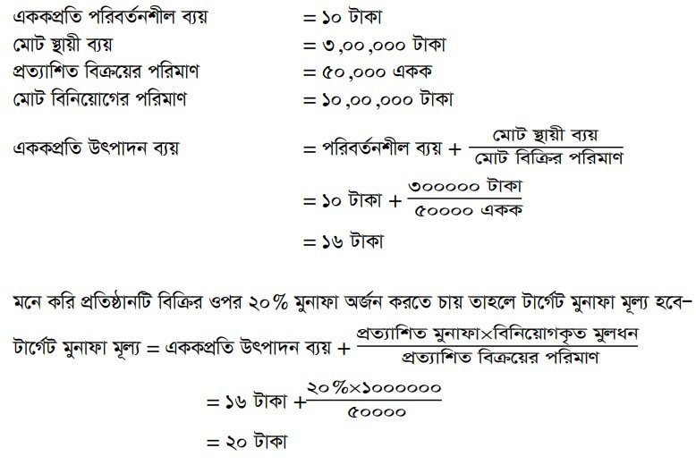 মূল্য নির্ধারণের কৌশল